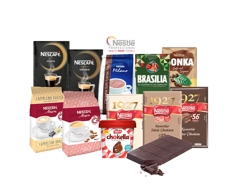 Nestlé Professional, Promas Gıda, Markalar